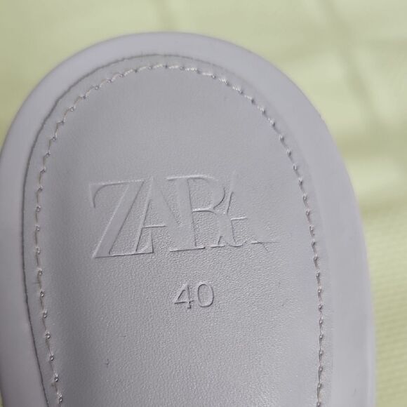 Zara Women's Purple Strappy Heels - Picture 12 of 16